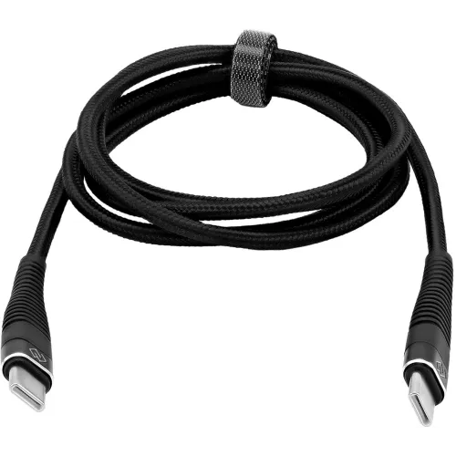 Кабель Digma DG-USBС-C-1M-100W USB Type-C (m)-USB Type-C (m) 1м черный