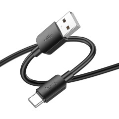 Кабель Hoco X96 Hyper X96 HYPER 27W TYPE-C USB (m)-USB Type-C (m) 1м черный коробка