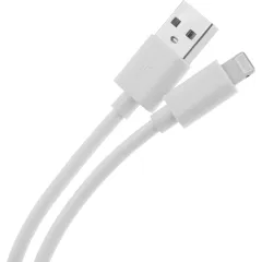 Кабель KingPrice KP-USBAL-1m USB (m)-Lightning (m) 1м белый