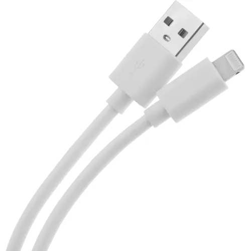 Кабель KingPrice KP-USBAL-1m USB (m)-Lightning (m) 1м белый