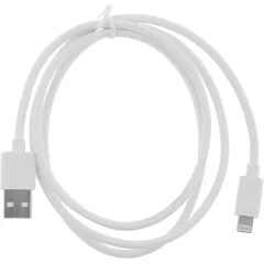 Кабель KingPrice KP-USBAL-1m USB (m)-Lightning (m) 1м белый