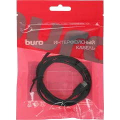 Кабель KingPrice KP-microUSB-2.4A-1m USB (m)-micro USB (m) 1м черный