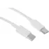 Кабель Premier 20W 1M USB Type-C (m)-USB Type-C (m) 1м белый