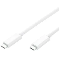 Кабель Premier 20W 2M USB Type-C (m)-USB Type-C (m) 2м белый