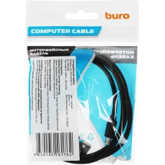 Кабель Buro BU-MICROUSB-1M USB (m)-micro USB (m) 1м черный