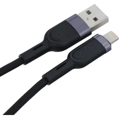 Кабель Hoco U117 IP(01481) USB (m)-Lightning (m) 1.2м черный