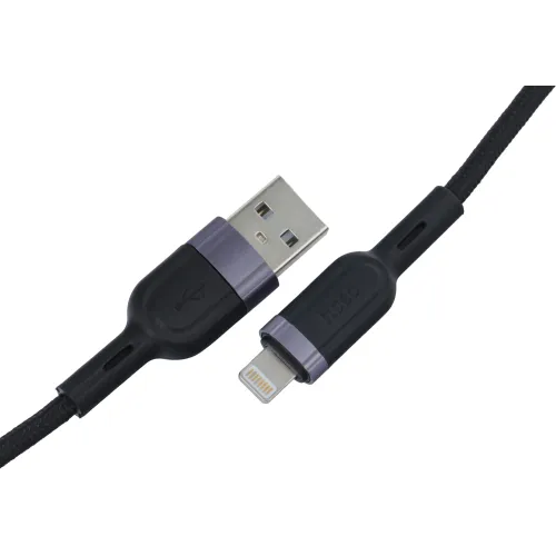 Кабель Hoco U117 IP(01481) USB (m)-Lightning (m) 1.2м черный