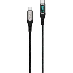Кабель Philips DLC9060 USB Type-C (m)-USB Type-C (m) 1.2м черный коробка (упак.:1шт)