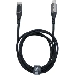 Кабель Philips DLC9060 USB Type-C (m)-USB Type-C (m) 1.2м черный коробка (упак.:1шт)