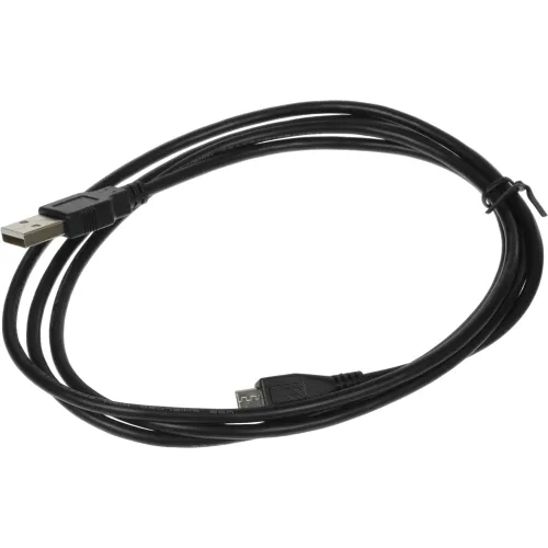 Кабель USB (m)-micro USB (m) 1.5м черный