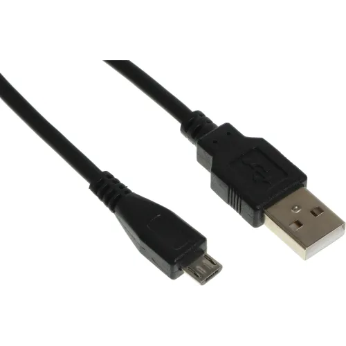 Кабель USB (m)-micro USB (m) 1.5м черный