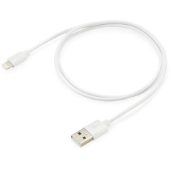 Кабель Buro BHP LIGHTNING 0.8 USB (m)-Lightning (m) 0.8м белый