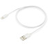 Кабель Buro BHP LIGHTNING 0.8 USB (m)-Lightning (m) 0.8м белый