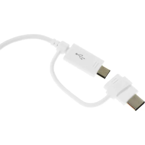 Кабель Samsung EP-DG930DWEGRU USB (m)-USB Type-C (m)/micro USB (m) 1.5м белый