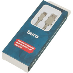 Кабель Buro BHP RET USB_MINI18 USB (m)-mini USB B (m) 1.8м серый