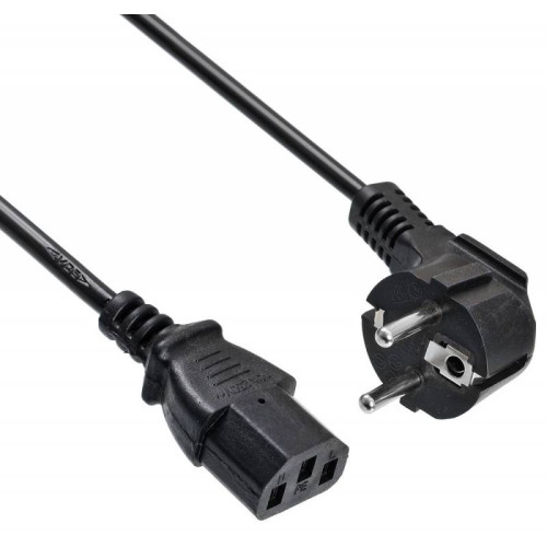 Кабель Buro BU-PCAB-ZP1 IEC C13 Евровилка 3м
