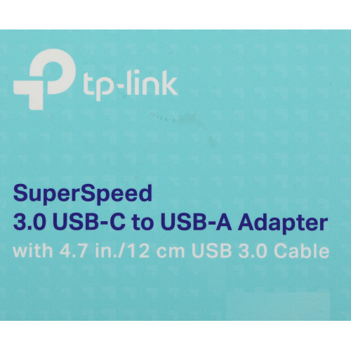 Переходник TP-Link UC400 USB Type-C (m) USB 3.0 A(f) 0.1м белый