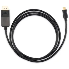 Кабель Buro ver1.4 USB Type-C (m) DisplayPort (m) 1.5м (BU-TYPEC-DP-1.5M) черный