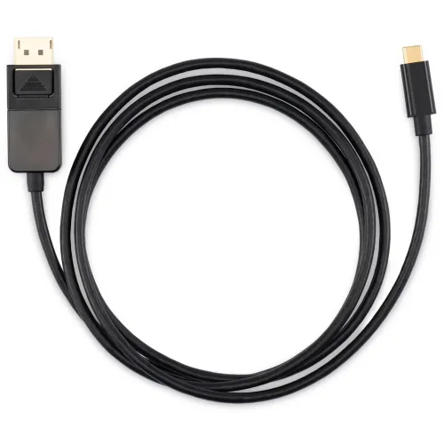 Кабель Buro ver1.4 USB Type-C (m) DisplayPort (m) 1.5м (BU-TYPEC-DP-1.5M) черный