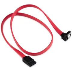 Кабель Buro ver3.0 SATA SATA угловой 0.5м (BU-SATA-SATA-ANG-LOCK) красный