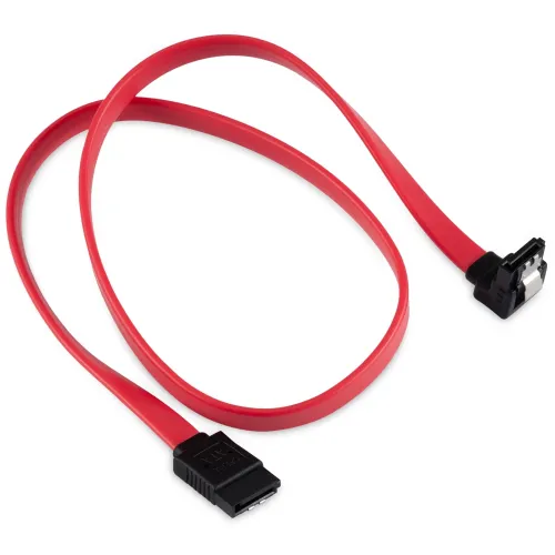 Кабель Buro ver3.0 SATA SATA угловой 0.5м (BU-SATA-SATA-ANG-LOCK) красный