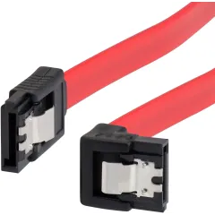 Кабель Buro ver3.0 SATA SATA угловой 0.5м (BU-SATA-SATA-ANG-LOCK) красный
