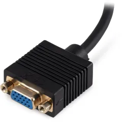 Переходник Buro DVI-D (m) VGA (f) 0.23м (BU-DVI-VGA) черный