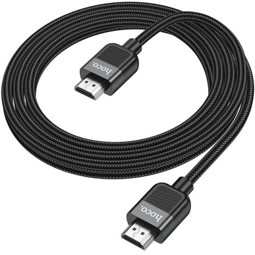 Кабель Hoco US09 ver2.0 HDMI (m) HDMI (m) 2м черный (пакет)