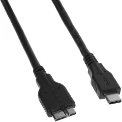 Кабель Buro USB Type-C (m) micro USB 3.0 B (m) 0.5м (BU-TYPEC-MICROUSB3.0-0.5M)
