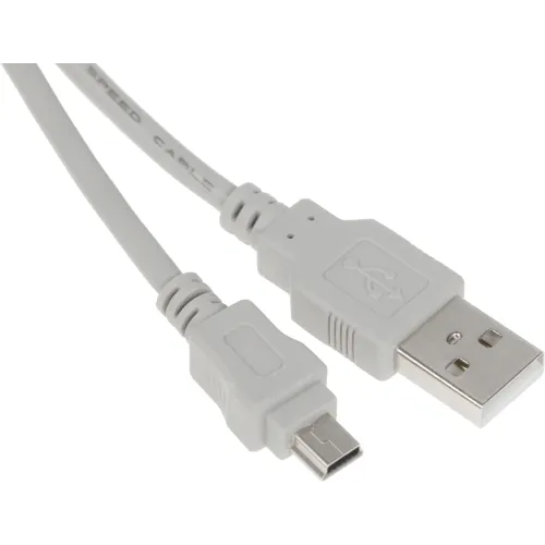 Кабель USB A(m) mini USB B (m) 1.8м серый