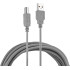 Кабель Buro USB A(m) USB B(m) 3м (BHP RET USB_BM30) серый (блистер)