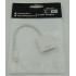 Переходник miniDisplayPort (m) DVI (f) белый