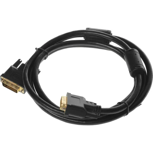 Кабель DVI-D (m) DVI-D (m) 1.8м феррит.кольца черный