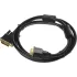 Кабель DVI-D (m) DVI-D (m) 1.8м феррит.кольца черный