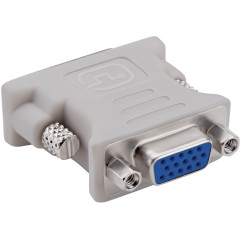 Адаптер Buro DVI-I(m) VGA (f)