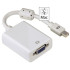 Адаптер Hama VGA (f) miniDisplayPort (m) 0.1м (00053247)