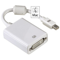 Адаптер Hama miniDisplayPort (m) DVI-D (f) 0.1м (00053248) феррит.кольца