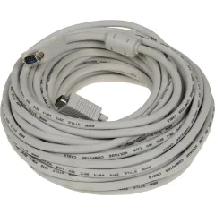 Кабель Ningbo CAB016S-20m VGA (m) VGA (m) 20м феррит.кольца серый