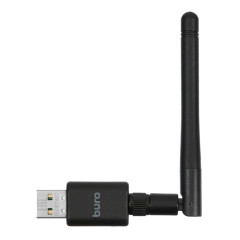 Адаптер USB Buro BU-BT40C BT4.0+EDR class 1 100м черный