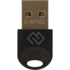 Адаптер USB Digma D-BT502 BT5.0+EDR class 1.5 20м черный