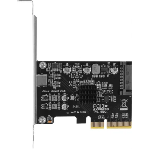 Контроллер PCI-E ASM3242 1xUSB3.1 Type-C Bulk