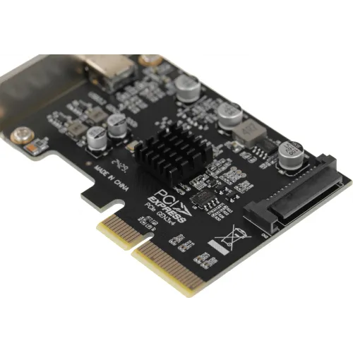 Контроллер PCI-E ASM3242 1xUSB3.1 Type-C Bulk
