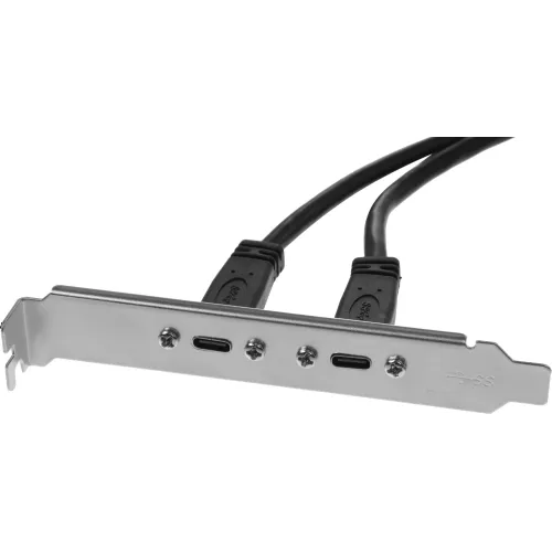 Адаптер USB 2xUSB3.1 Type-C Bulk