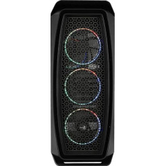 Корпус Aerocool Aero One Eclipse-G-BK-v1 черный без БП ATX 4x120mm 2x140mm 2xUSB3.0 audio bott PSU