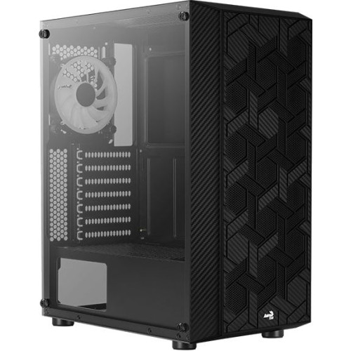 Корпус Aerocool Hive-G-BK-v2 черный без БП ATX 4x120mm 2x140mm 1xUSB2.0 2xUSB3.0 audio bott PSU