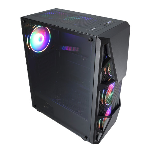 Корпус Formula CL-3303B RGB черный без БП ATX 2xUSB2.0 1xUSB3.0 audio bott PSU