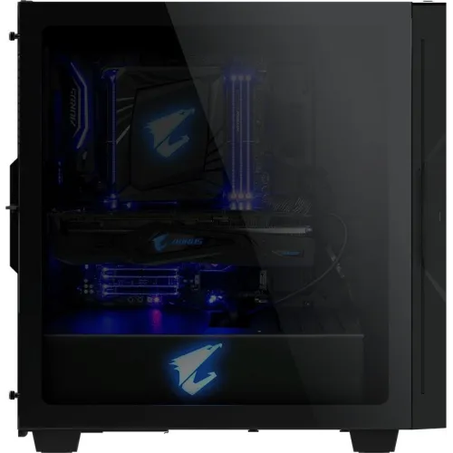 Корпус Gigabyte AORUS C300 GB-AC300G черный без БП ATX 4x120mm 4x140mm 2xUSB3.0 audio bott PSU