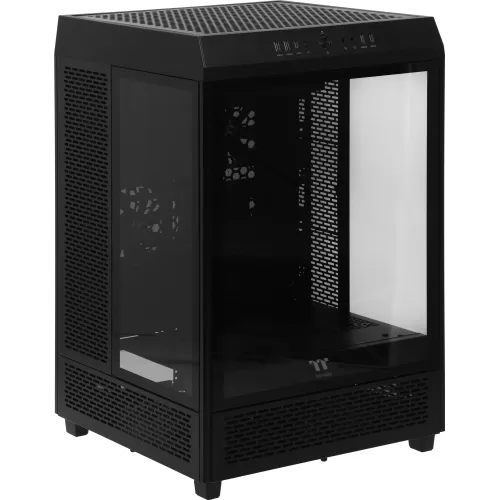 Корпус Thermaltake The Tower 500 черный без БП ATX 11x120mm 5x140mm 4xUSB3.0 audio bott PSU