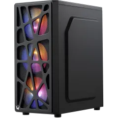 Корпус Formula Mana черный без БП ATX 4x120mm 2xUSB2.0 1xUSB3.0 audio bott PSU