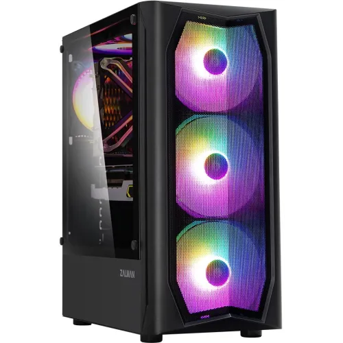 Корпус Zalman N4 REV.1 черный без БП ATX 5x120mm 2x180mm 2xUSB2.0 1xUSB3.0 audio bott PSU